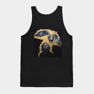 Girl and falcon Tank Top